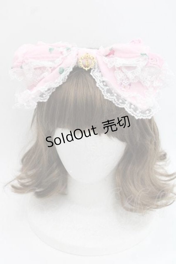 画像1: BABY,THE STARS SHINE BRIGHT / ALICEドットチュールカチューシャ  ピンク I-25-11-27-084-BA-AC-SA-ZI (1)