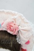 画像7: BABY,THE STARS SHINE BRIGHT / Garden Flowerボンネット  ピンク I-25-11-27-088-BA-AC-SA-ZI (7)