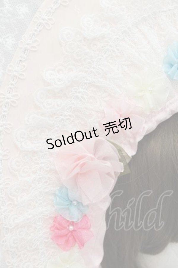 画像8: BABY,THE STARS SHINE BRIGHT / Garden Flowerボンネット  ピンク I-25-11-27-088-BA-AC-SA-ZI (8)