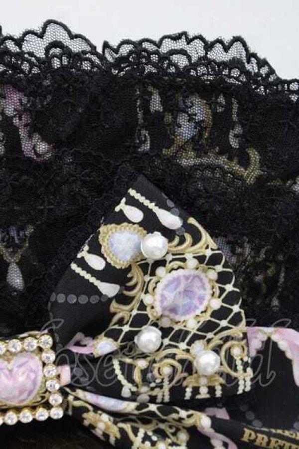 画像7: Angelic Pretty / Romantic Jewelryボンネット  黒 I-25-11-27-089-AP-AC-SA-ZI (7)