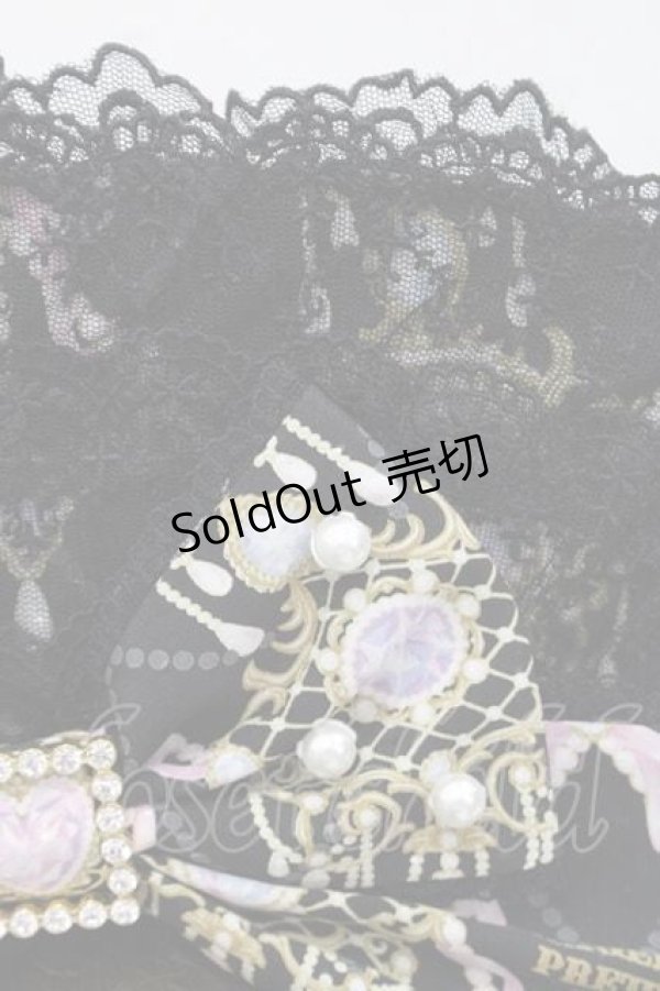 画像7: Angelic Pretty / Romantic Jewelryボンネット  黒 I-25-11-27-089-AP-AC-SA-ZI (7)