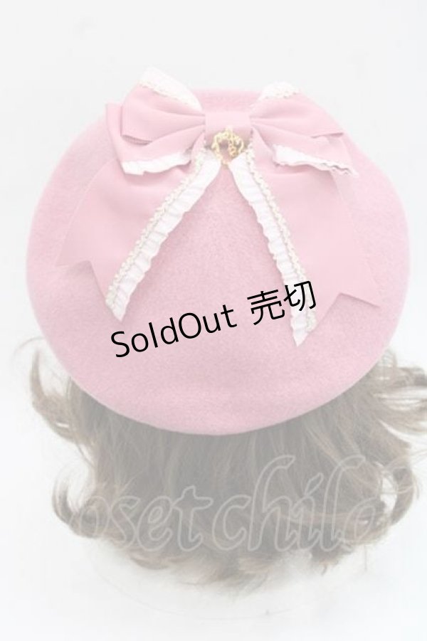 画像4: BABY,THE STARS SHINE BRIGHT / アメリアリボンベレー  濃ピンク I-25-11-27-092-BA-AC-SA-ZI (4)