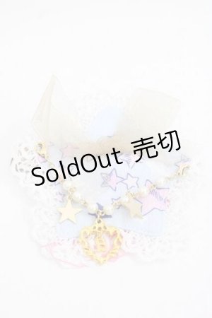 画像: BABY,THE STARS SHINE BRIGHT / 星屑Fantasia 双子の星ネコちゃんのホロスコープ 柄星クリップ  サックス I-25-11-27-098-BA-AC-SA-ZI