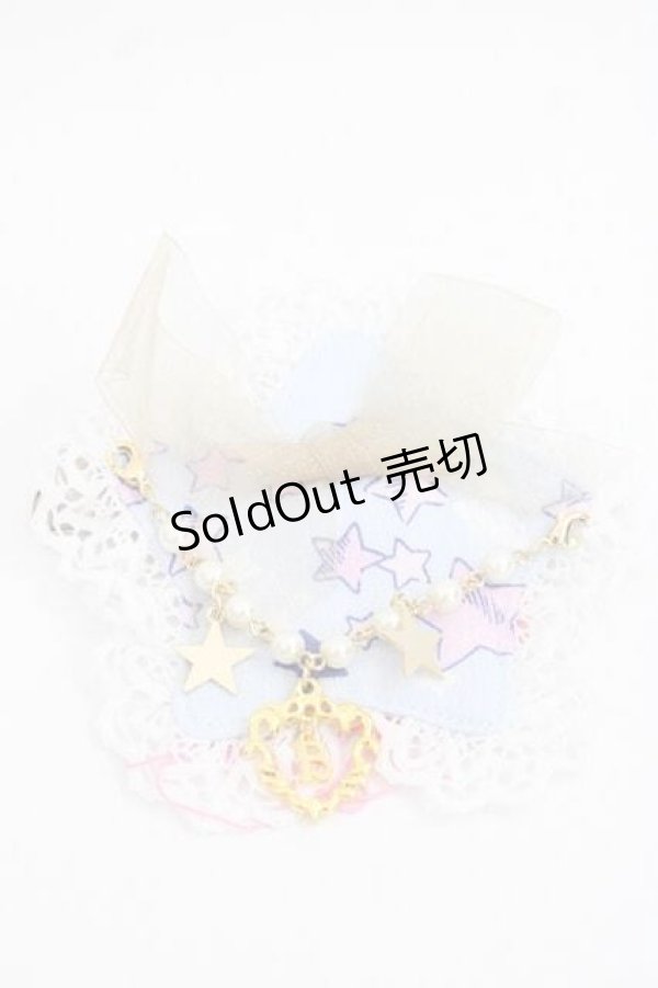 画像1: BABY,THE STARS SHINE BRIGHT / 星屑Fantasia 双子の星ネコちゃんのホロスコープ 柄星クリップ  サックス I-25-11-27-098-BA-AC-SA-ZI (1)