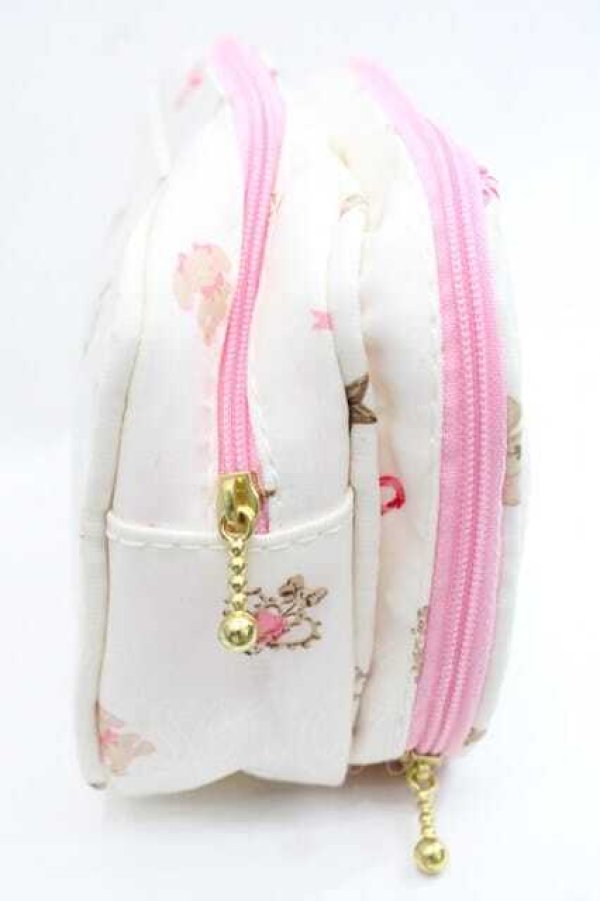 画像3: BABY,THE STARS SHINE BRIGHT / BABYモノグラムポーチ  白 I-25-11-27-103-BA-ZA-SA-ZI (3)