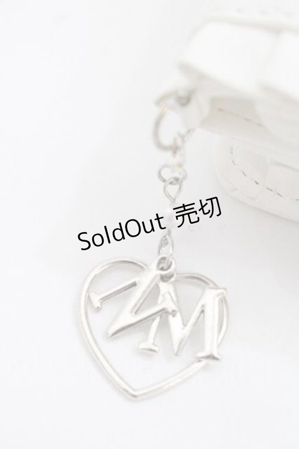 画像3: NOEMIE / ビジューリボンモノグラムウォレット  オフホワイト I-25-11-27-106-LO-TS-SA-ZI (3)