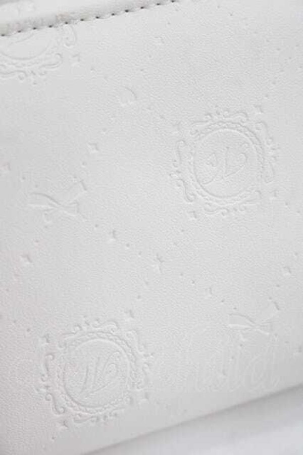 画像5: NOEMIE / ビジューリボンモノグラムウォレット  オフホワイト I-25-11-27-106-LO-TS-SA-ZI (5)