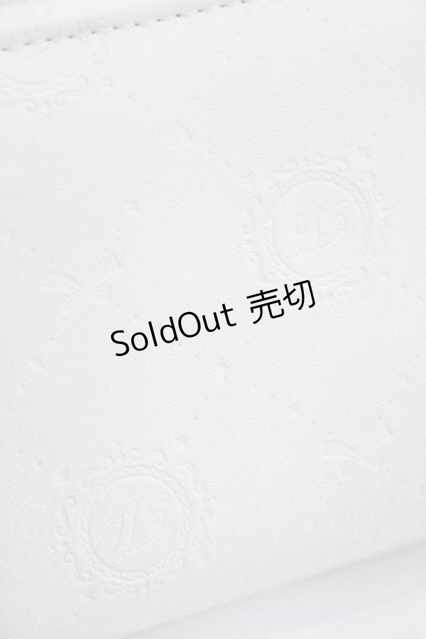 画像5: NOEMIE / ビジューリボンモノグラムウォレット  オフホワイト I-25-11-27-106-LO-TS-SA-ZI (5)