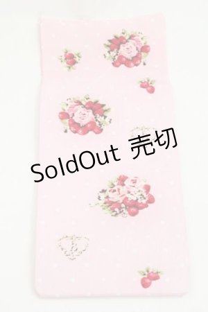 画像: BABY,THE STARS SHINE BRIGHT / シュガーブーケ柄プリントオーバーニー  ピンク I-25-11-27-112-BA-ZA-SA-ZI