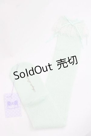 画像: Angelic Pretty / Holy Lacy Dollオーバーニー  ミント I-25-11-27-113-AP-ZA-SA-ZI