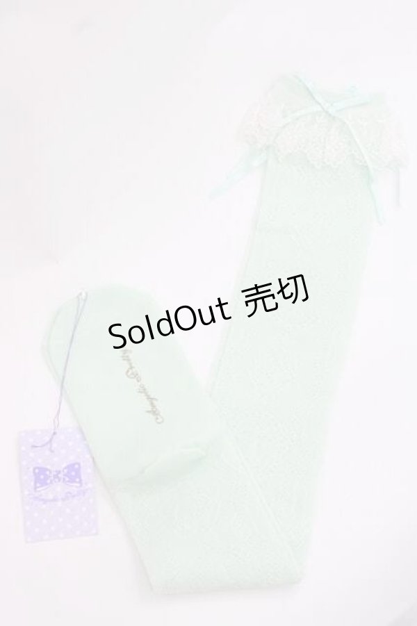 画像1: Angelic Pretty / Holy Lacy Dollオーバーニー  ミント I-25-11-27-113-AP-ZA-SA-ZI (1)