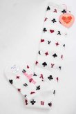 画像2: BABY,THE STARS SHINE BRIGHT / HEART TRUMPオーバーニーソックス  白 I-25-11-27-117-BA-ZA-SA-ZI (2)