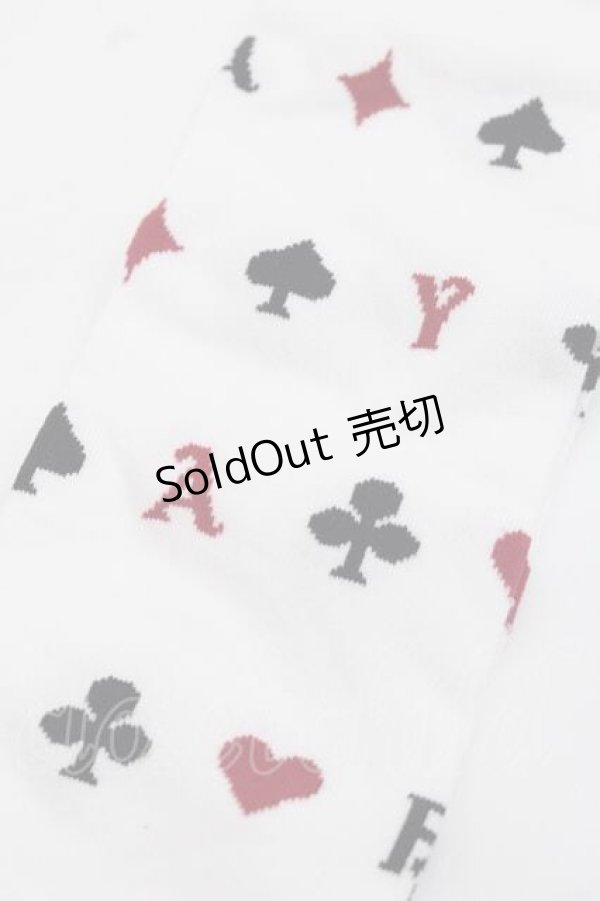 画像3: BABY,THE STARS SHINE BRIGHT / HEART TRUMPオーバーニーソックス  白 I-25-11-27-117-BA-ZA-SA-ZI (3)