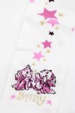画像3: BABY,THE STARS SHINE BRIGHT / 星屑Fantasia 双子の星ネコちゃんのホロスコープ 柄オーバーニーソックス  白 I-25-11-27-120-BA-ZA-SA-ZI (3)