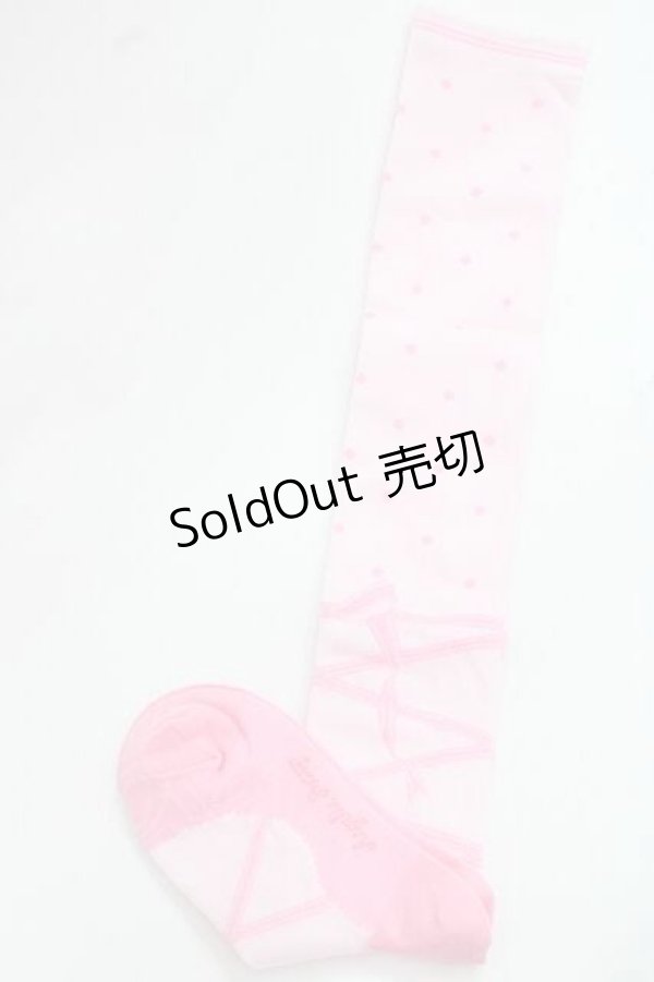 画像1: Angelic Pretty / トゥーシューズ風オーバーニー  ピンク I-25-11-27-122-AP-ZA-SA-ZI (1)