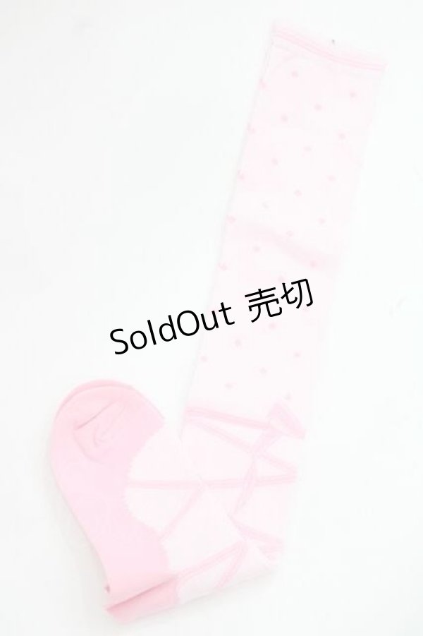 画像2: Angelic Pretty / トゥーシューズ風オーバーニー  ピンク I-25-11-27-122-AP-ZA-SA-ZI (2)