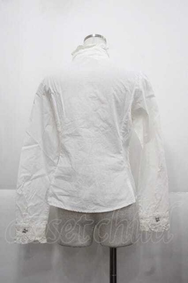 画像2: MAM / アリスウサギ釦ブラウス  白 I-25-11-27-002-LO-BL-SA-ZI (2)