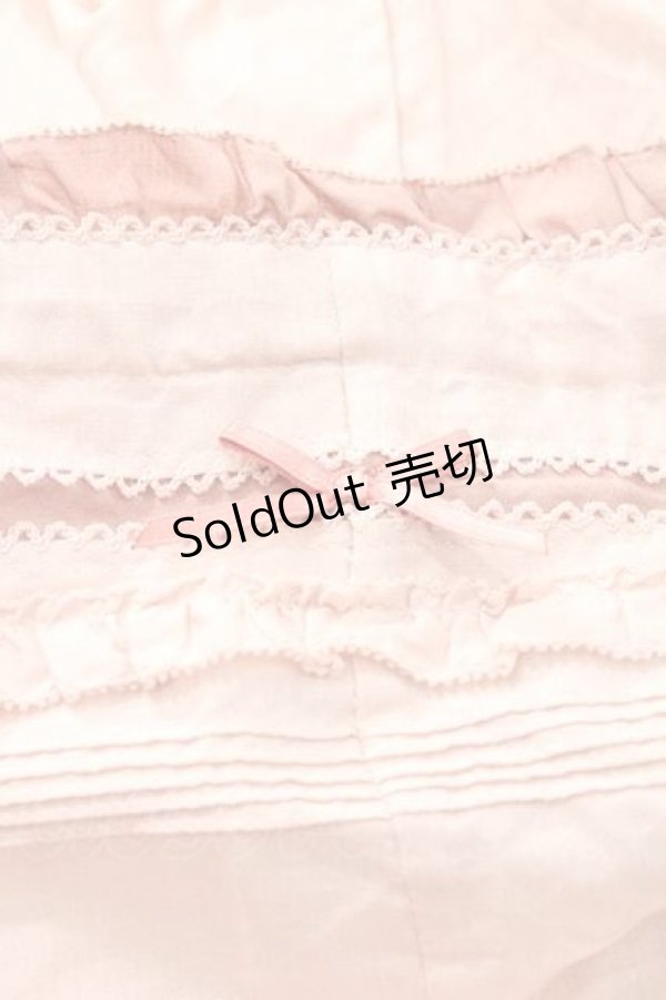 画像5: PINK HOUSE / 配色フリル使いフードブラウス  ピンク I-25-11-27-026-LO-BL-SA-ZI (5)