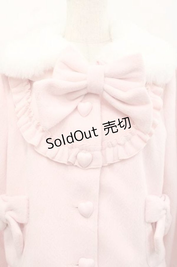 画像3: To Alice / ヴィンテージドールショートコート  ピンクＸ白 I-25-11-27-028-LO-CO-SA-ZI (3)