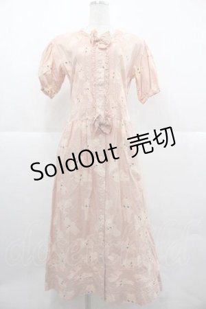 画像: PINK HOUSE / キューピー柄半袖ワンピース M ピンク I-25-12-02-048-LO-OP-SA-ZI