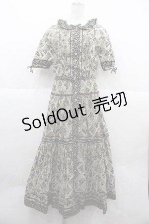 画像: PINK HOUSE / チロリアン&波テープワンピース  ブラック I-25-12-02-050-LO-OP-SA-ZI