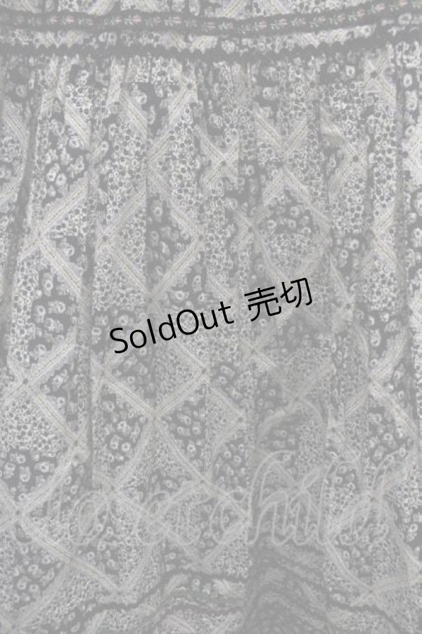 画像3: PINK HOUSE / チロリアン&波テープワンピース  ブラック I-25-12-02-050-LO-OP-SA-ZI (3)