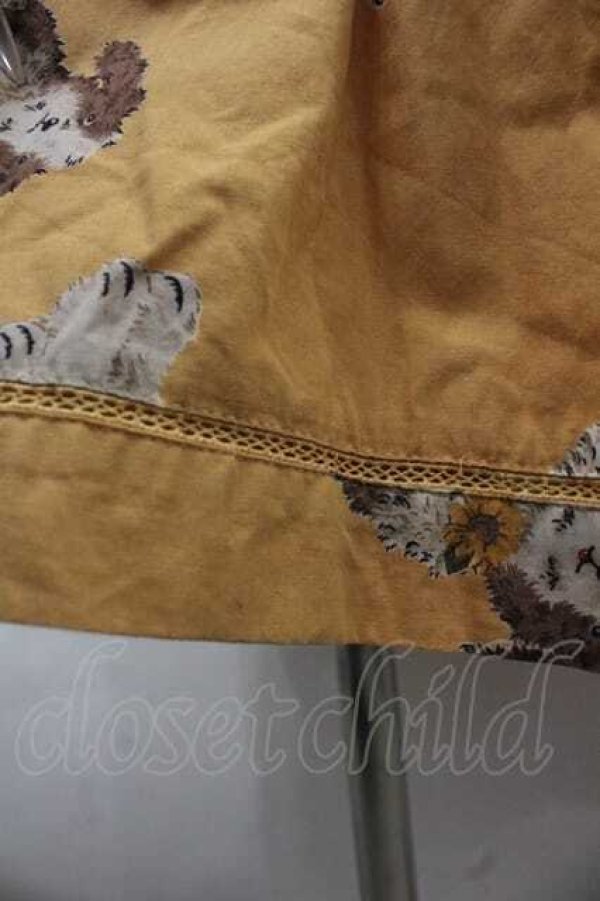 画像4: PINK HOUSE / 犬柄ワンピース  マスタード I-25-12-02-057-LO-OP-SA-ZI (4)