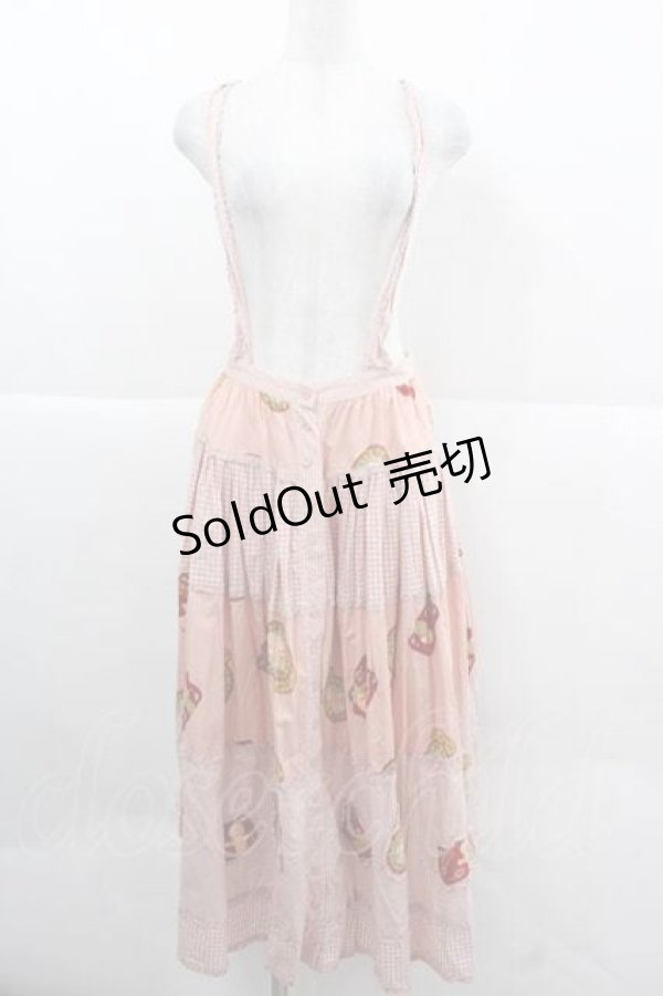 画像1: PINK HOUSE / キューピーギンガムチェックスカート  ピンク I-25-12-02-088-LO-SK-SA-ZI (1)