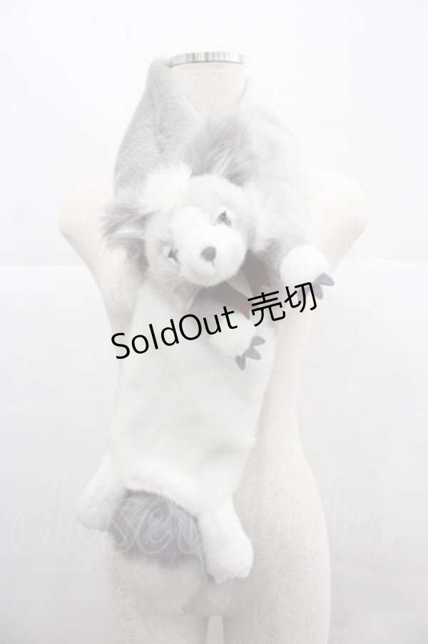 画像1: ALICE and the PIRATES / Captain Chrisのボリュームマフラー  グレー I-25-12-02-106-PA-ZA-SA-ZI (1)