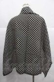 画像2: PINK HOUSE / 水玉大判スカーフ  ブラック I-25-12-02-107-LO-ZA-SA-ZI (2)
