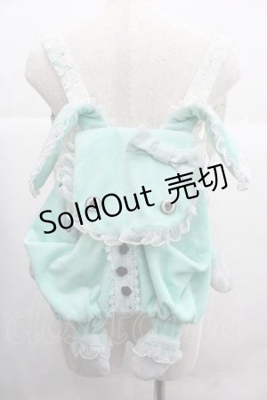 画像: FRILL / うさぎリュック  ミントＸ白 I-25-12-02-110-HN-BG-SA-ZI