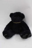 画像1: WONDERFUL WORLD / チェーン付テディベア  ブラック I-25-12-02-120-LO-ZA-SA-ZI (1)
