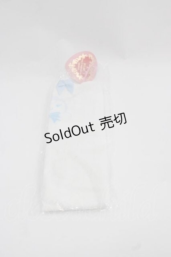 画像1: BABY,THE STARS SHINE BRIGHT / くまくみゃオーバーニー  白Ｘ青 I-25-12-02-123-BA-ZA-SA-ZI (1)