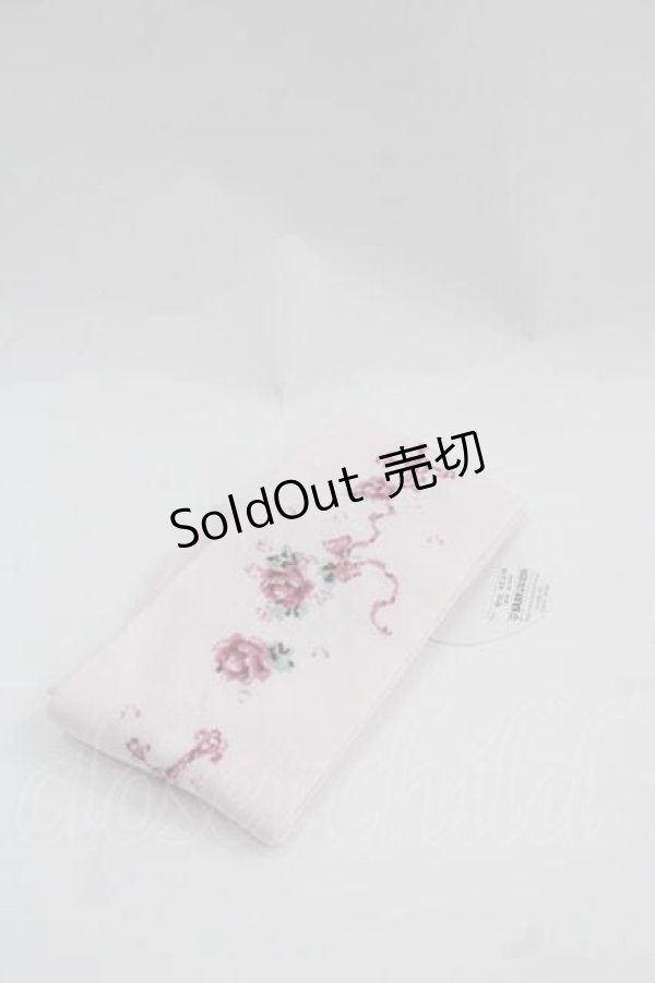 画像2: BABY,THE STARS SHINE BRIGHT / Juno’s Bouquet 乙女の誓い 柄オーバーニーソックス  ピンク I-25-12-02-124-BA-ZA-SA-ZI (2)