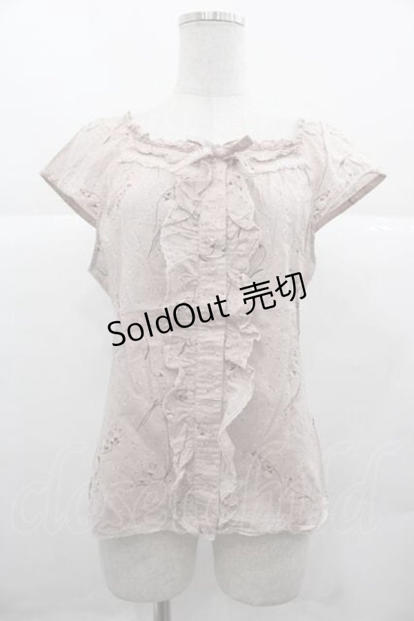 画像1: PINK HOUSE / ブルーベルptブラウス L ピンク I-25-12-02-028-LO-BL-SA-ZI (1)