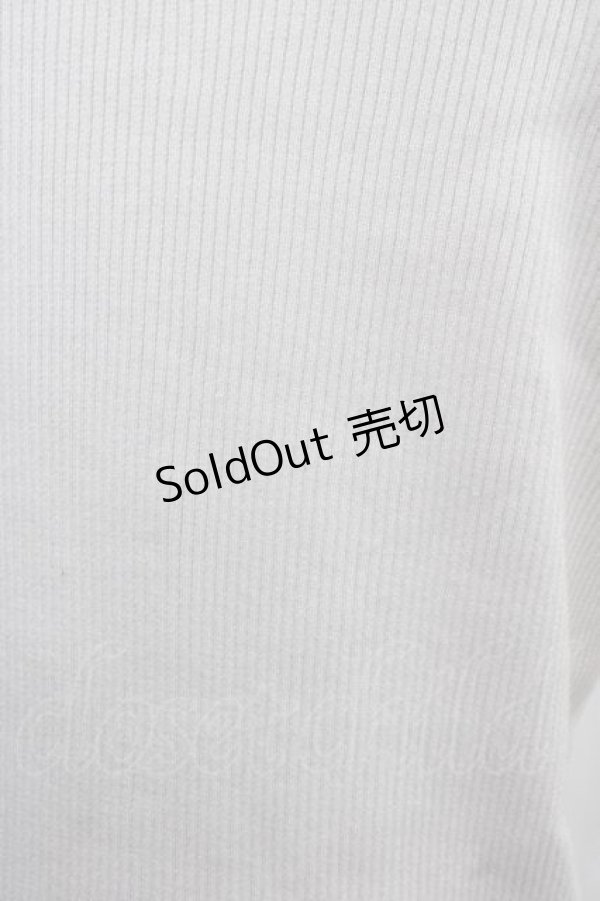 画像3: PINK HOUSE / リボン&カメリアモチーフニットカーディガン  アイボリー I-25-12-02-040-LO-TO-SA-ZI (3)