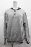 画像1: NATURE TRAIL / 胸元編み上げスウェット M グレー I-25-12-02-041-LO-TO-SA-ZI (1)