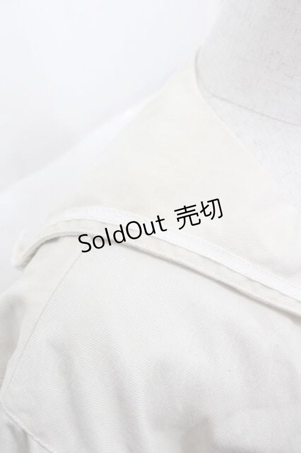 画像4: PINK HOUSE / 半袖セーラージャケット  アイボリー I-25-12-02-043-LO-JA-SA-ZI (4)