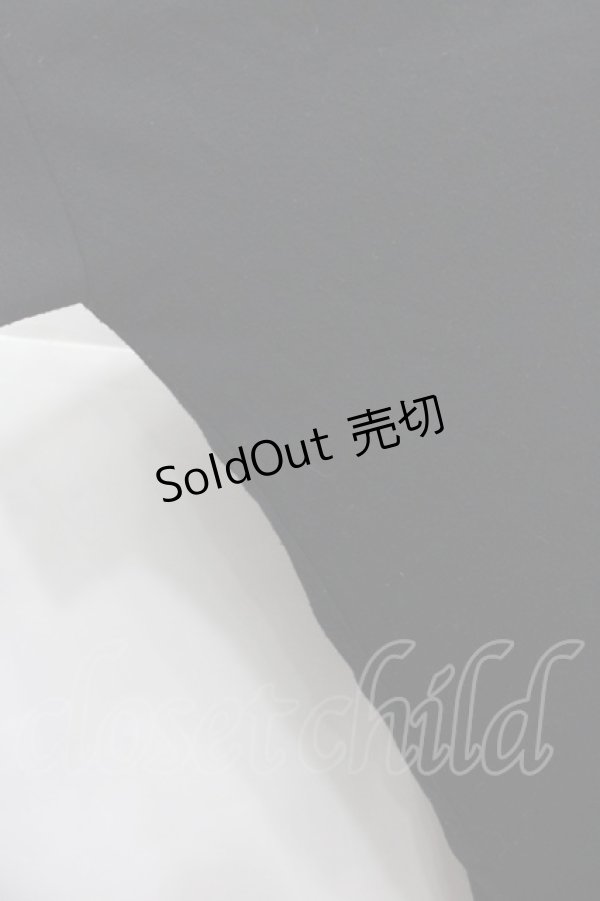 画像3: SEX POT ReVeNGe / 「にゃあ」プリントフードカットソー  黒Ｘ白Ｘピンク I-25-12-06-065-SP-TO-SA-ZI (3)