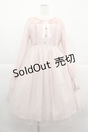 画像: Angelic Pretty / Elegant Nightieワンピース  ピンク I-25-12-06-066-AP-OP-SA-ZI