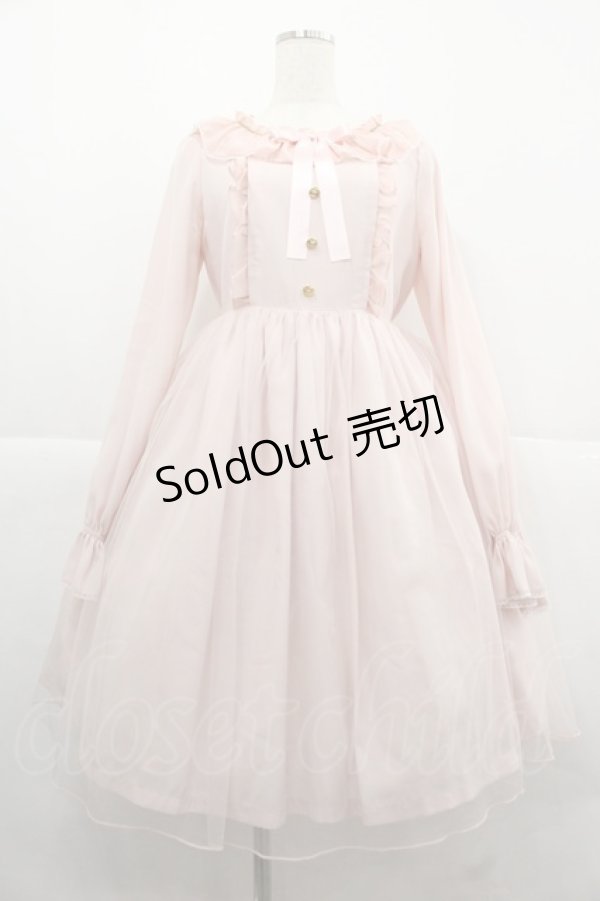 画像1: Angelic Pretty / Elegant Nightieワンピース  ピンク I-25-12-06-066-AP-OP-SA-ZI (1)