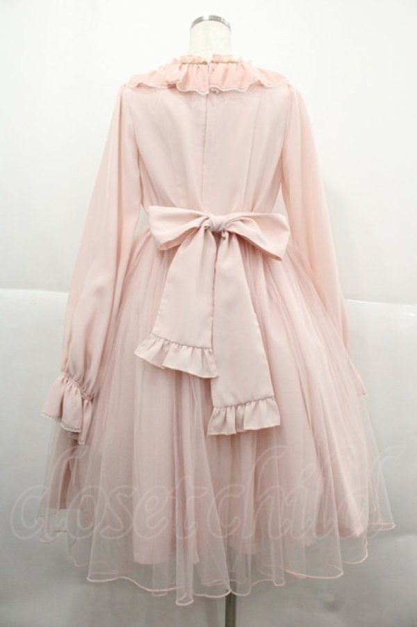 画像2: Angelic Pretty / Elegant Nightieワンピース  ピンク I-25-12-06-066-AP-OP-SA-ZI (2)