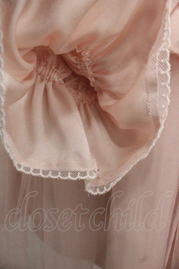 画像3: Angelic Pretty / Elegant Nightieワンピース  ピンク I-25-12-06-066-AP-OP-SA-ZI (3)