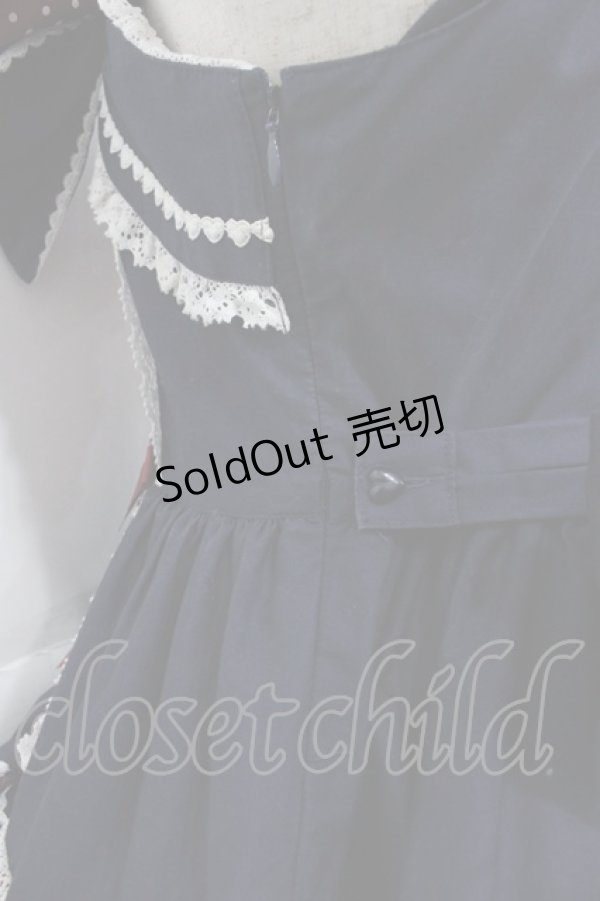 画像3: BABY,THE STARS SHINE BRIGHT / ねこくみゃちゃんからのPresent Ribbonジャンパースカート  ネイビー I-25-12-06-069-BA-OP-SA-ZI (3)