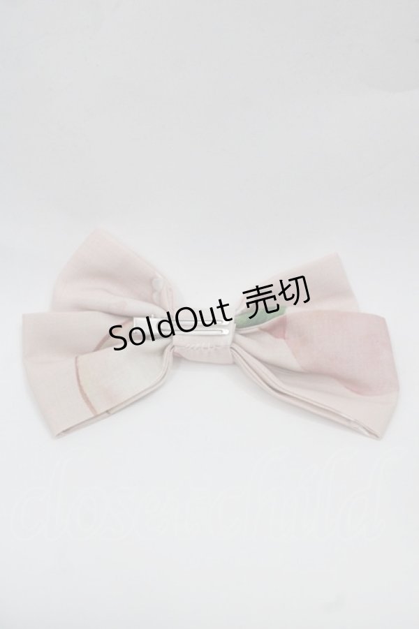 画像4: LILITH HOUSE -マジョのフェア- / 桃柄ジャンパースカート&リボンクリップセット XL ピンク I-25-12-06-078-LO-OP-SA-ZI (4)