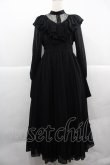 画像1: abilletage / ヴィクトリアンワンピース  黒 I-25-12-06-085-GO-OP-SA-ZI (1)