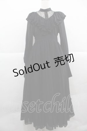 画像: abilletage / ヴィクトリアンワンピース  黒 I-25-12-06-085-GO-OP-SA-ZI