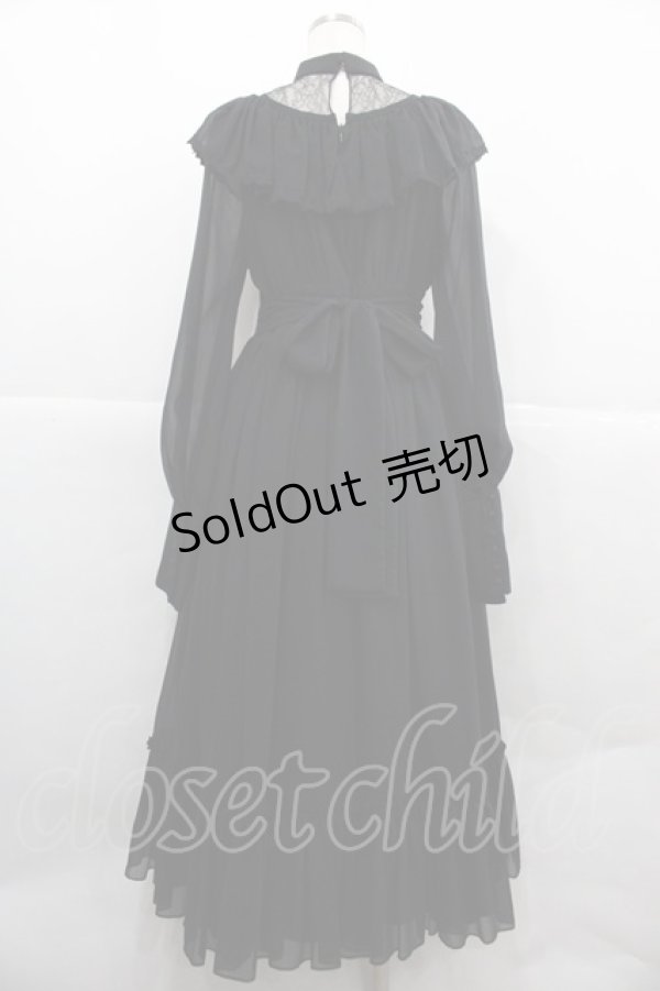 画像2: abilletage / ヴィクトリアンワンピース  黒 I-25-12-06-085-GO-OP-SA-ZI (2)