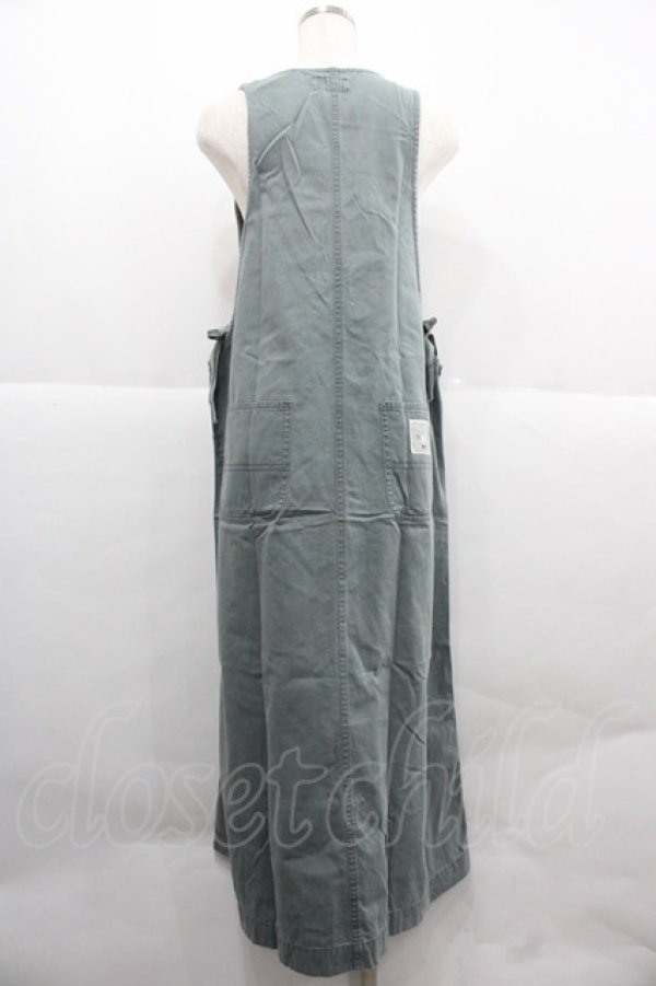 PINK HOUSE / うさぎ刺繍ジャンパースカート ブルー I-25-12-06-088-LO