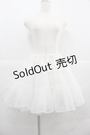 画像: BABY,THE STARS SHINE BRIGHT / ふわふわパニエ  白 I-25-12-06-094-BA-SK-SA-ZI